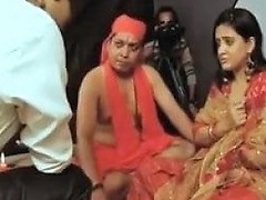 Cute And Shy Indian Lady Enjoying With Indian Baba